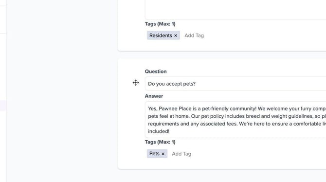 FAQs Tags