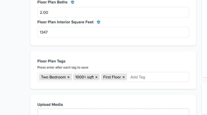 Floor Plan Tags