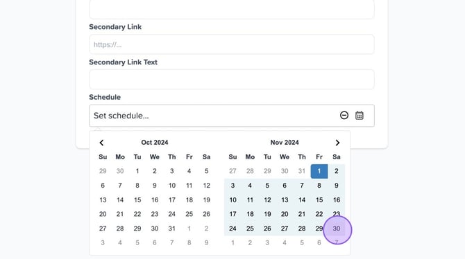 How to create and publish an announcement on the Resi App  - Step 8